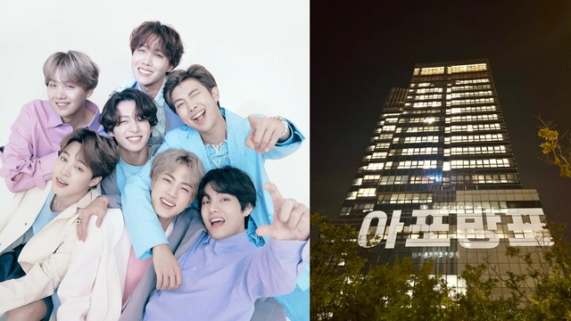 bts-celebrates-jin-homecoming-and-festa-2024-with-apobangpo-display-on-hybe-building-know-what-it-means